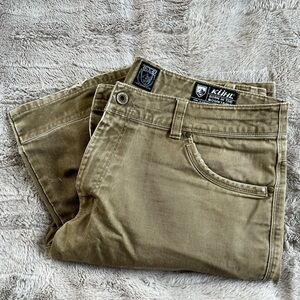 Kuhl Ryder Vintage Patina Dye Canvas Mens 36x32 Pants
